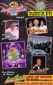 Memories Music event poster for August 31, 2024